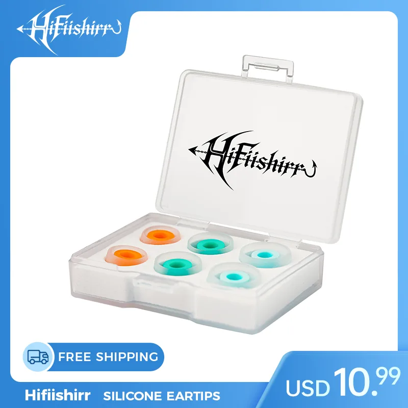 Silicone Ear Tip Replacement - Hifiishirr pontas de ouvido de silicone