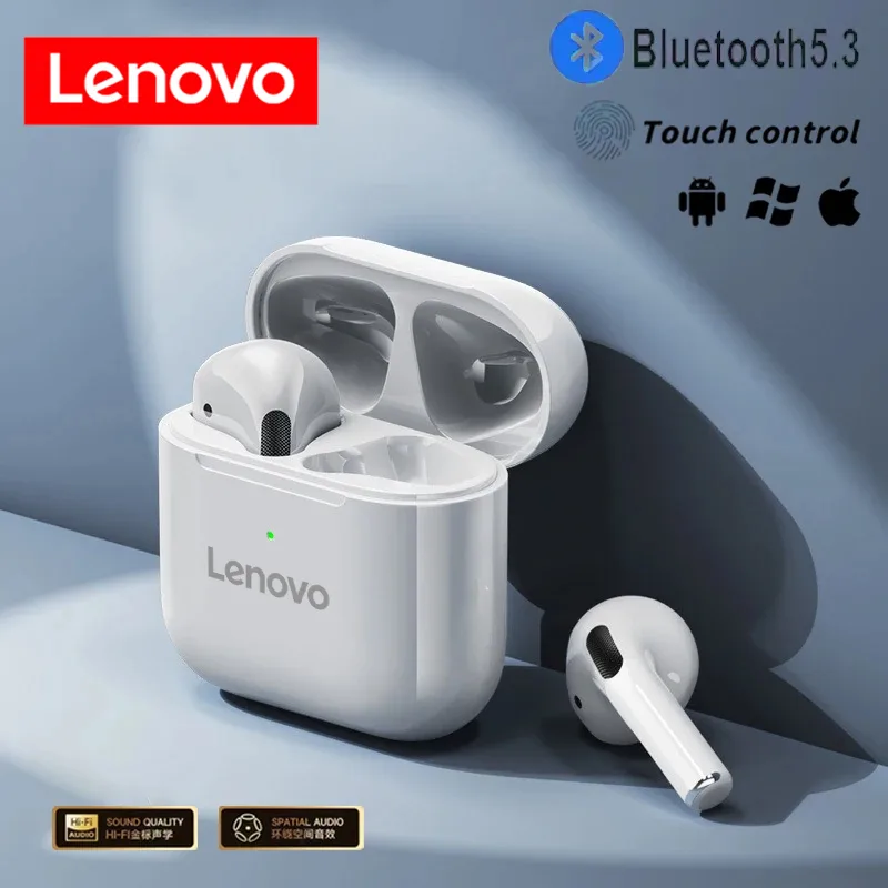 Bluetooth Headset On Ear - Fones de Ouvido Sem Fio Lenovo