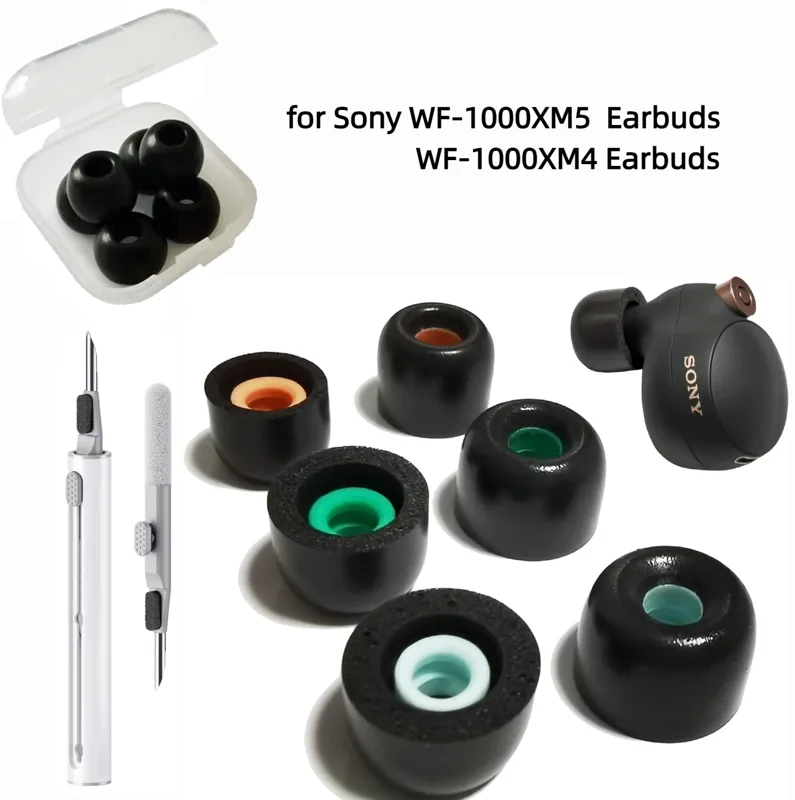 Earphone Foam Tip - Pontas de espuma de memória para