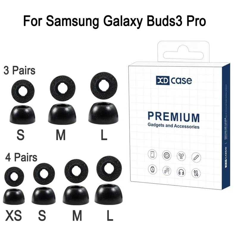 Earphone Foam Tip - 1 Conjunto de Pontas de Ouvido