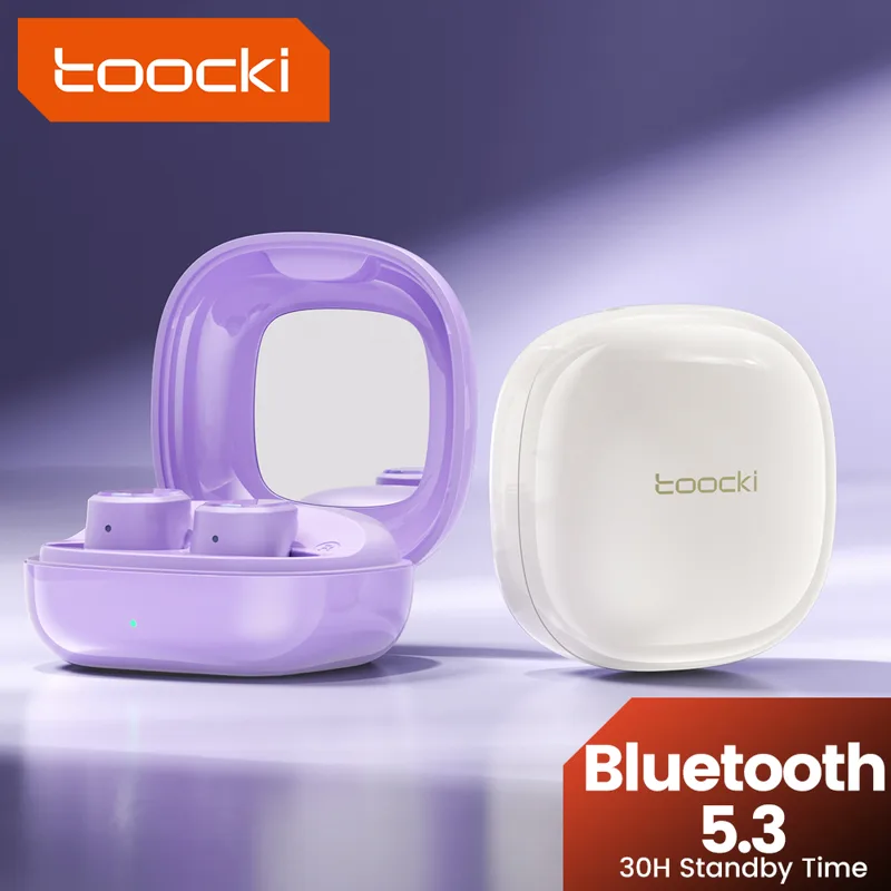 Bluetooth Headset On Ear - Fone de ouvido toocki bluetooth 5.3,