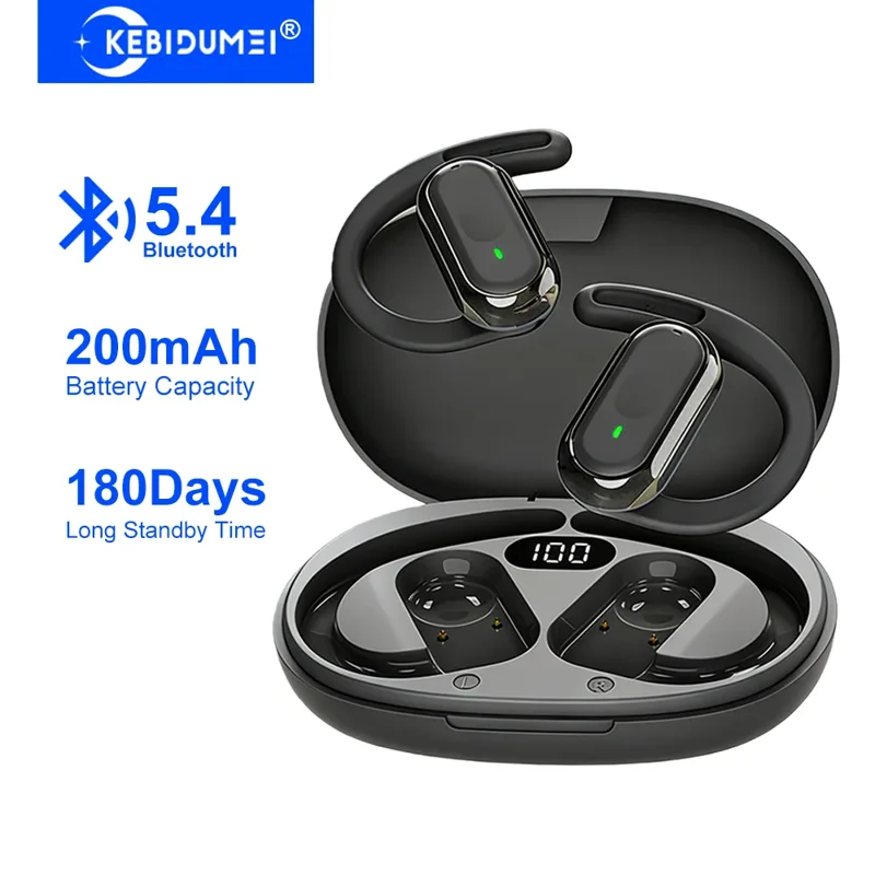 Sports Earphone Hook - KEBIDUMEI fones de ouvido bluetooth 5.4