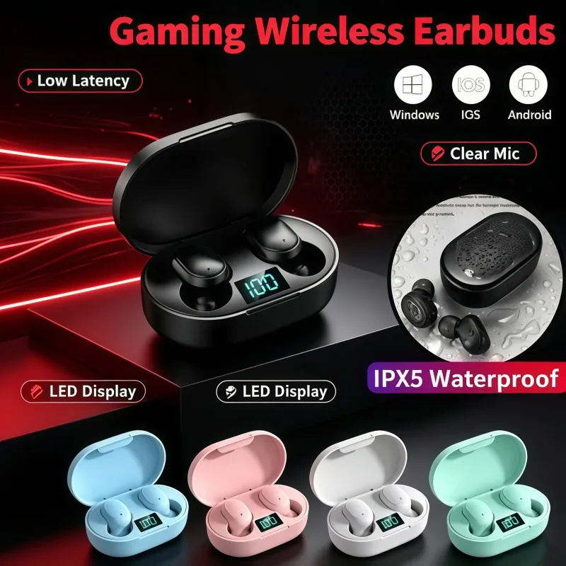 Bluetooth Headset On Ear - Novos Fones de Ouvido Bluetooth E6S