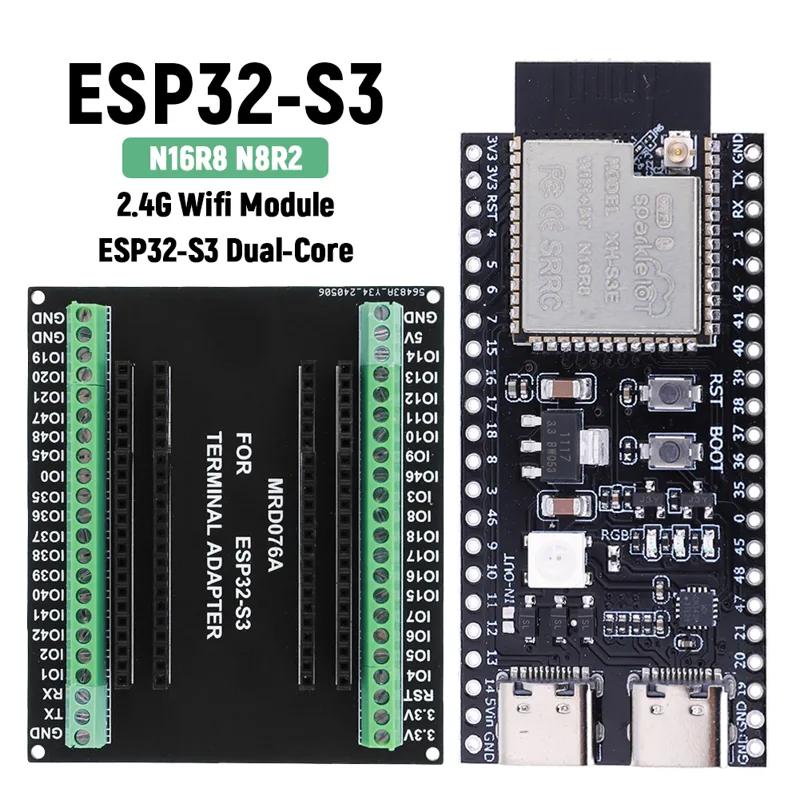 Usb C Earphone - Esp32 s3 n16r8 n8r2 placa de