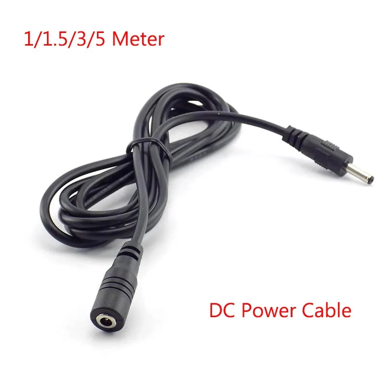 Cable Extension 3.5 - Macho e Feminino DC Cabo de