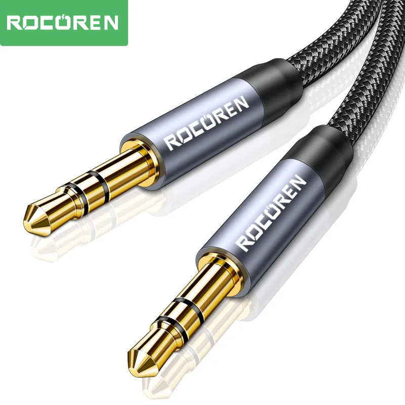 Cable Extension 3.5 - Rocoren 3.5mm jack cabo de áudio