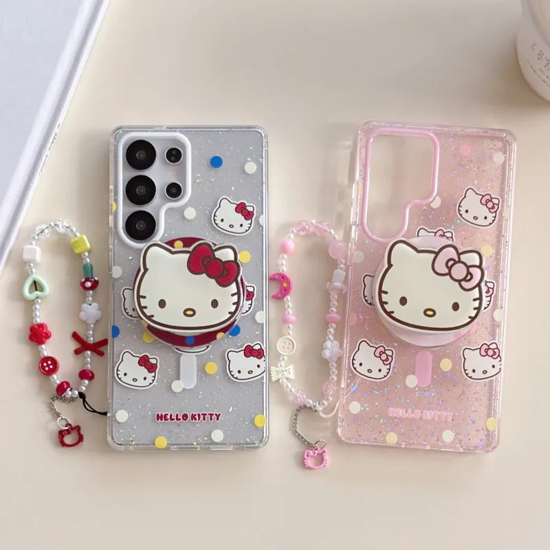 Headphone Case Hard - Capa de Telefone Magnética com Glitter