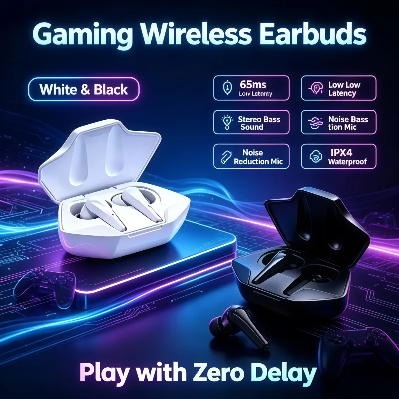 Bluetooth Headset On Ear - Fone de Ouvido Gamer Sem Fio