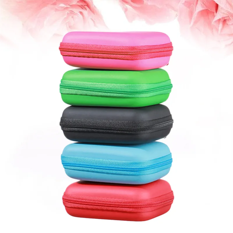 Headphone Case Hard - 2 Peças Estojo Rígido Compacto e