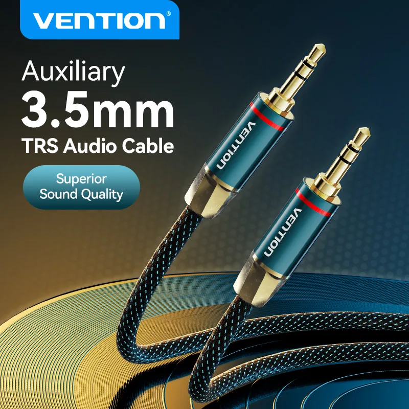 Cable Extension 3.5 - Vention 3.5mm jack cabo de áudio