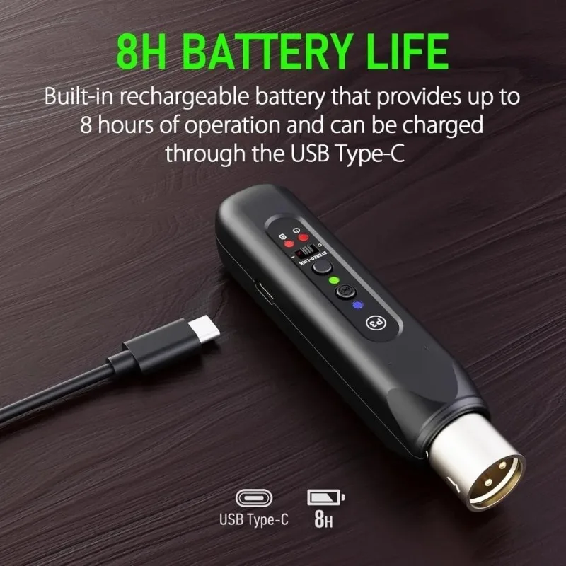 Bluetooth Adapter Receiver - Receptor Bluetooth XLR sem fio -