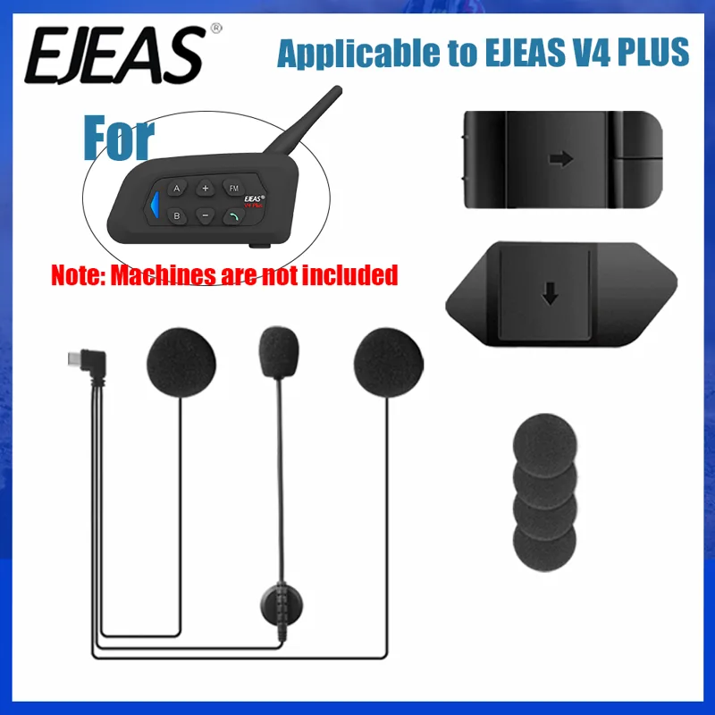 Usb C Earphone - EJEAS-V4 PLUS TYPE-C Microfone Speaker Fone