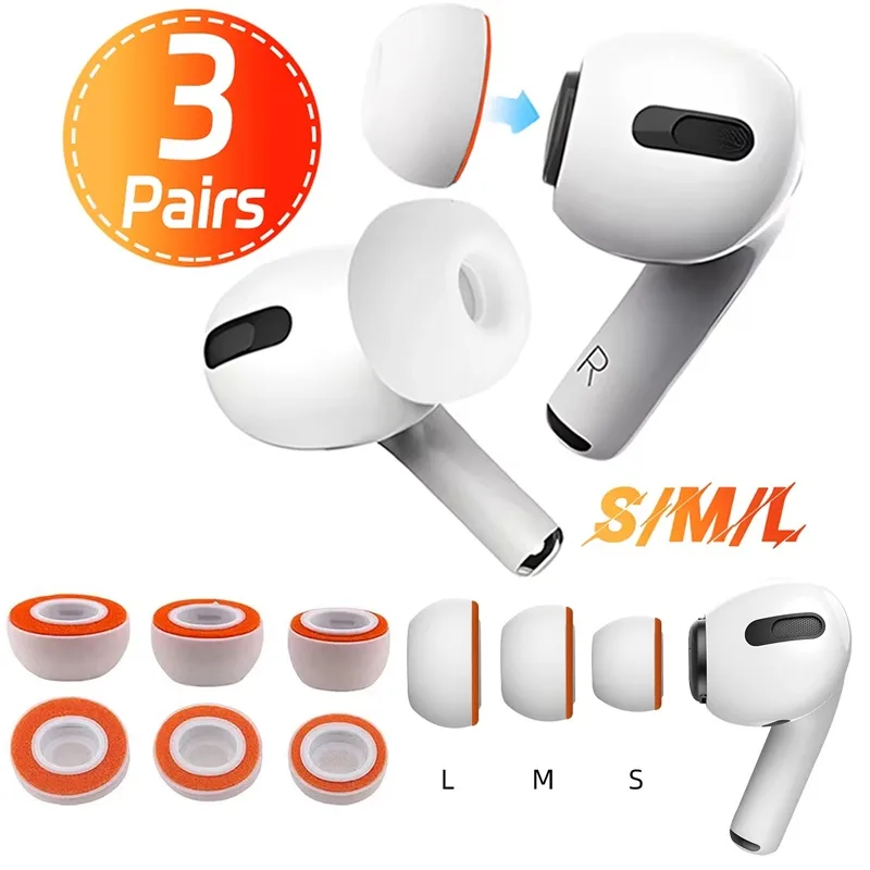 Earphone Foam Tip - Ponteiras de substituição de espuma viscoelástica