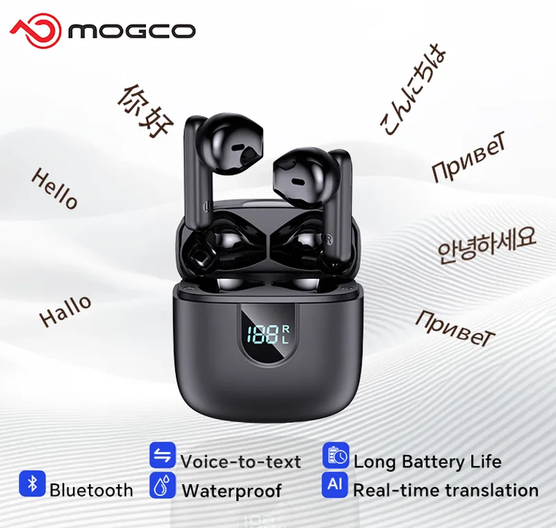 Noise Cancelling Headphone - Fones de Ouvido Tradutores A18 AI,