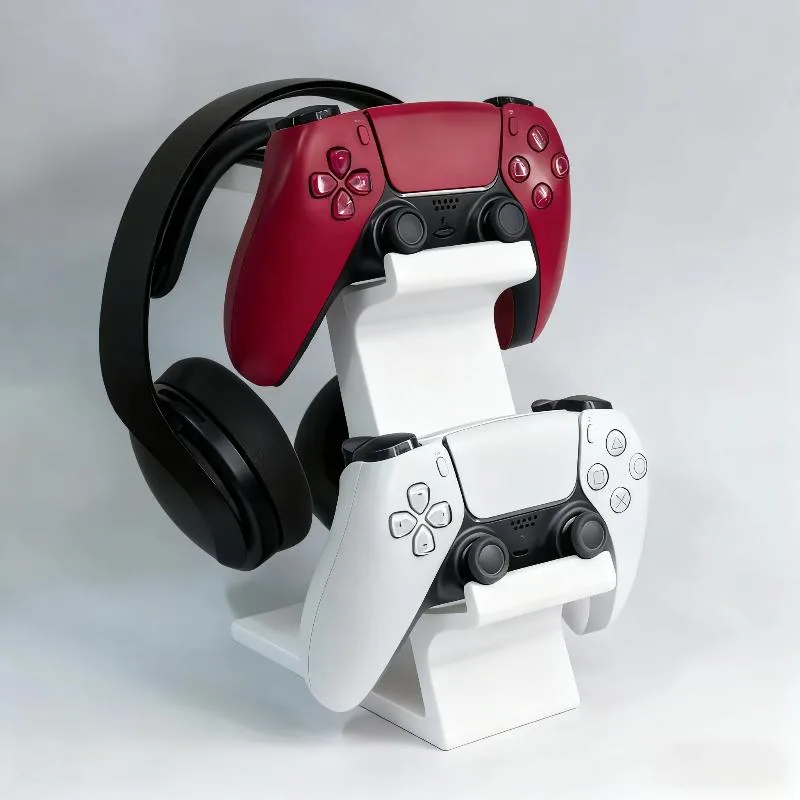 Headphone Stand Desk - ● Suporte de controle 3 em