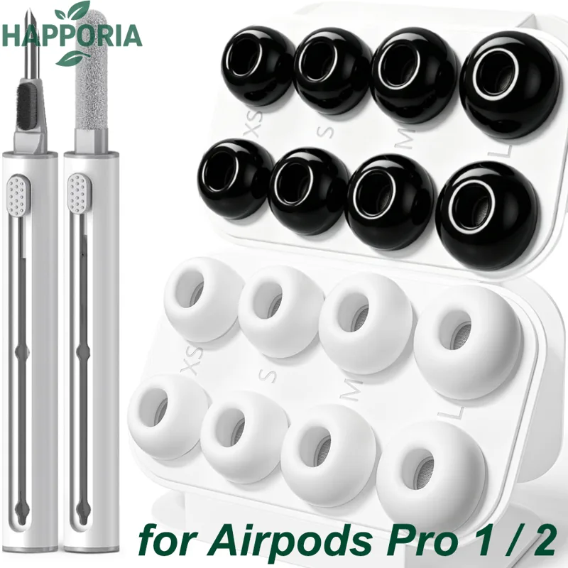 Silicone Ear Tip Replacement - Ponteiras de Silicone Líquido HAPPORIA para