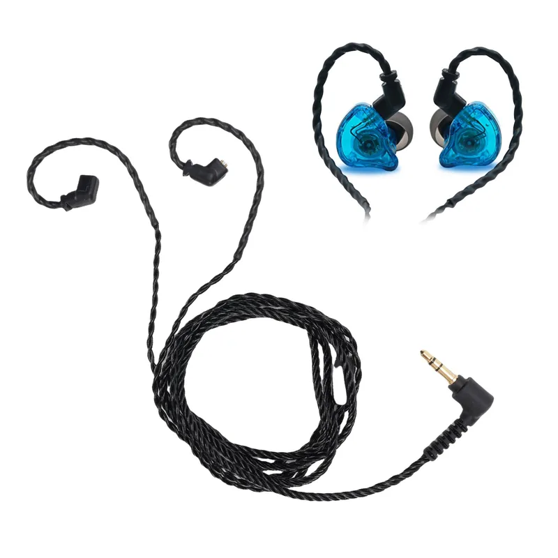 Cable Extension 3.5 - Cabo IEM Compatível com KZ ZS10