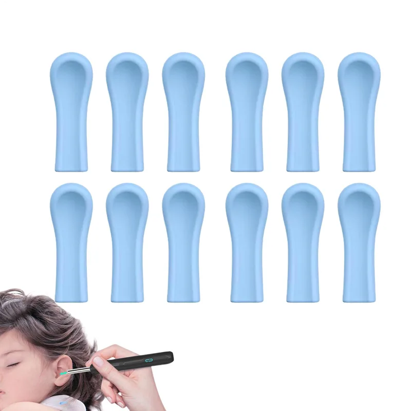 Silicone Ear Tip Replacement - Pontas de Silicone para Limpeza de