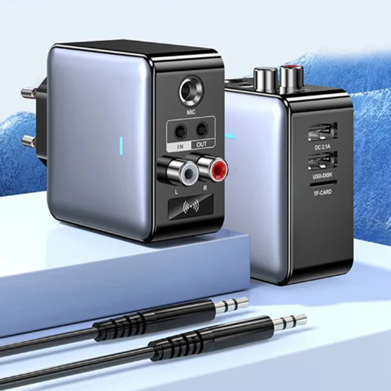 Bluetooth Adapter Receiver - Qc 2.0 h6 ue eua plug