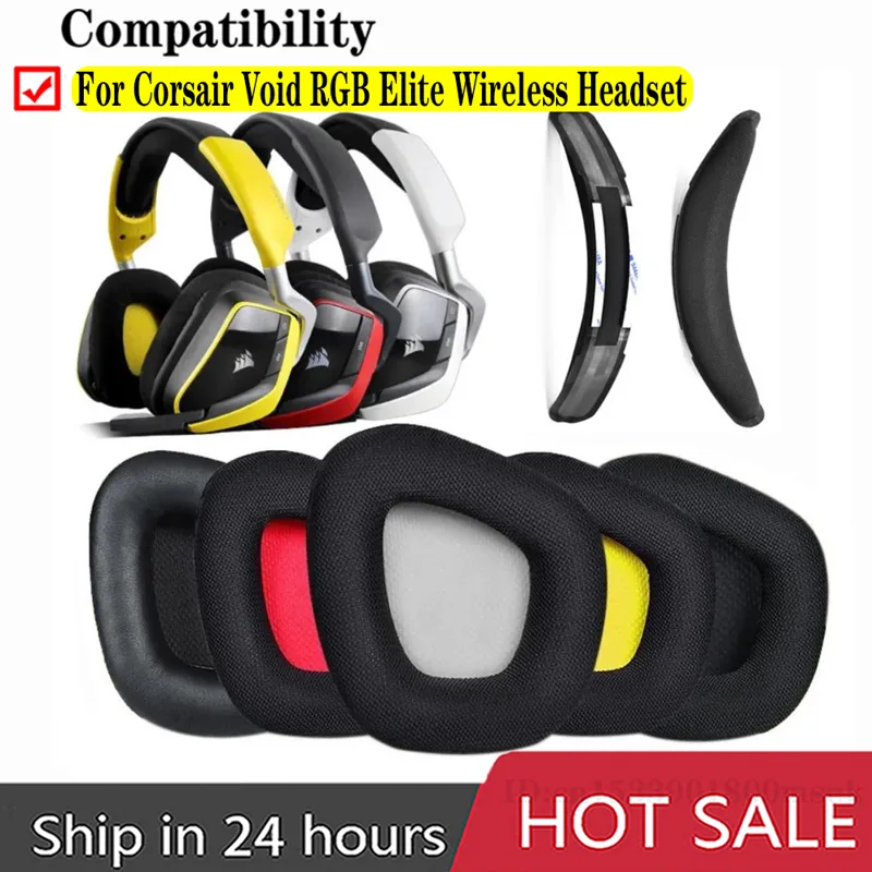 Gaming Headset Rgb - Substituição Earpads com Espuma de Memória,