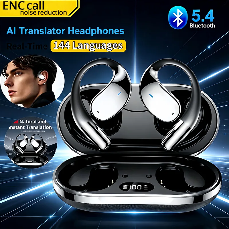 Earbuds Charging Case - Novos Fones de Ouvido com Tradução