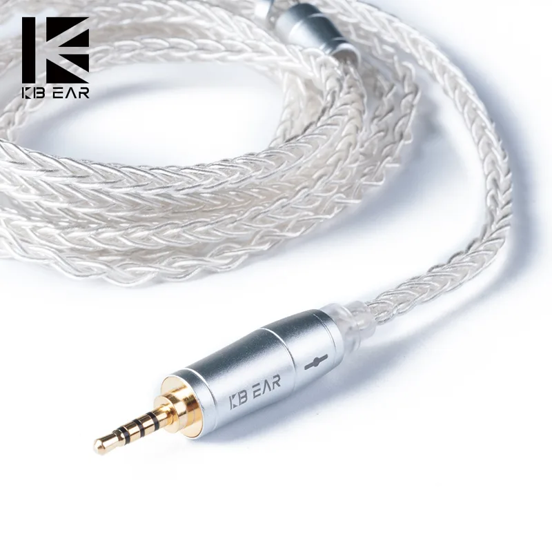 In Ear Monitor Iem - Kbear 8 núcleo atualizado prata com