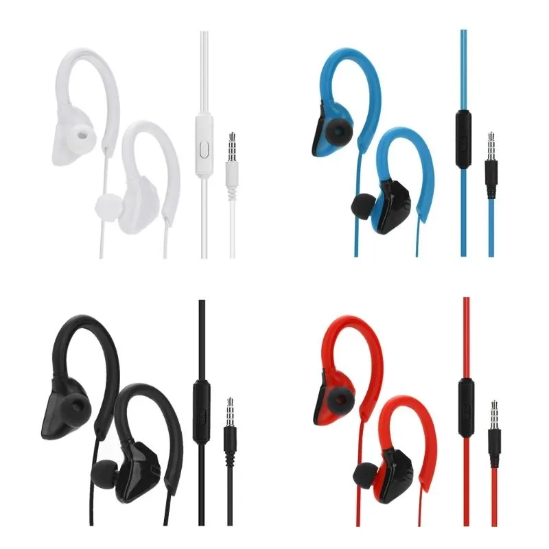 Sports Earphone Hook - Fones ouvido com fio esportivo com