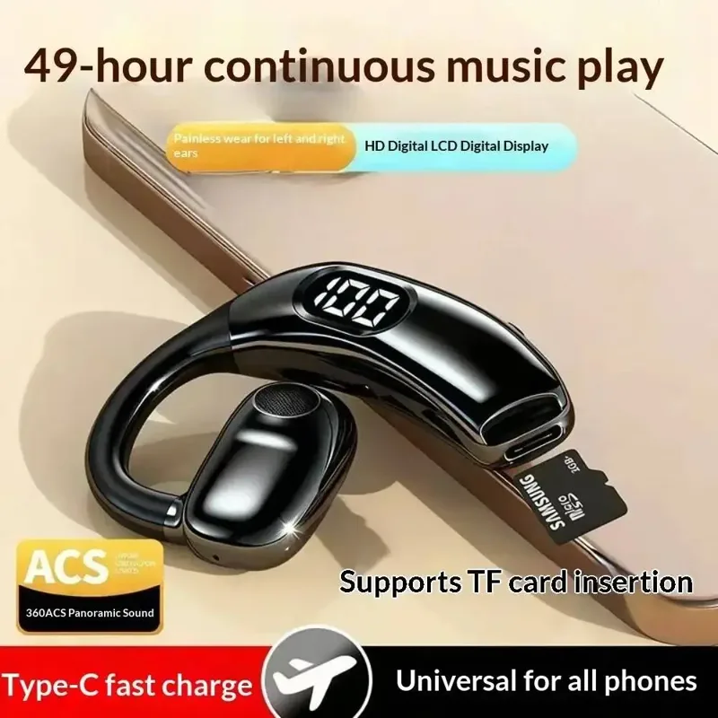 Bluetooth Headset On Ear - Fones de Ouvido Bluetooth Sem Fio