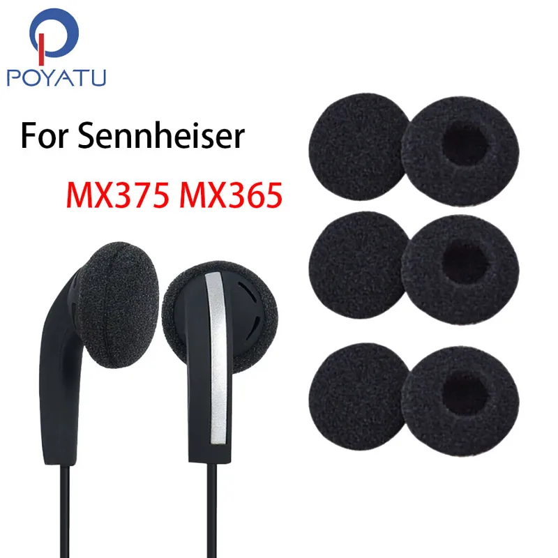 Earphone Foam Tip - Poyatu substituição earbud para sennheiser mx37