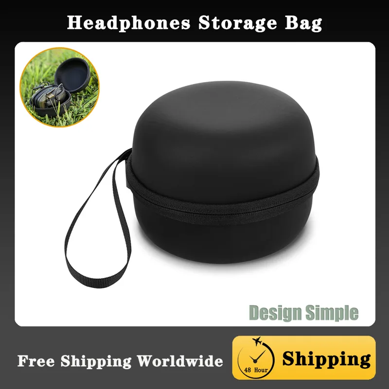 Headphone Case Hard - Caixa de fone de ouvido com