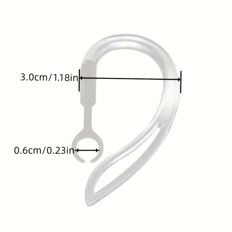 2 Peças Ganchos de Orelha Gira - Sports Earphone Hook avaliação e preço
