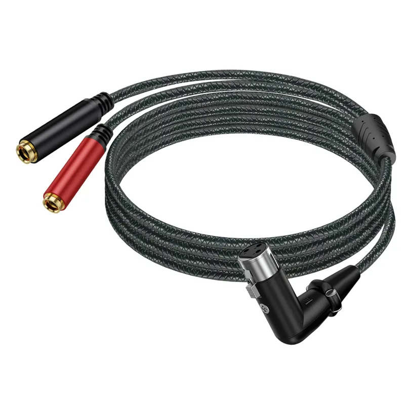 Cabo Divisor de Áudio Y XLR Fê - Earphone Splitter Jack avaliação e preço
