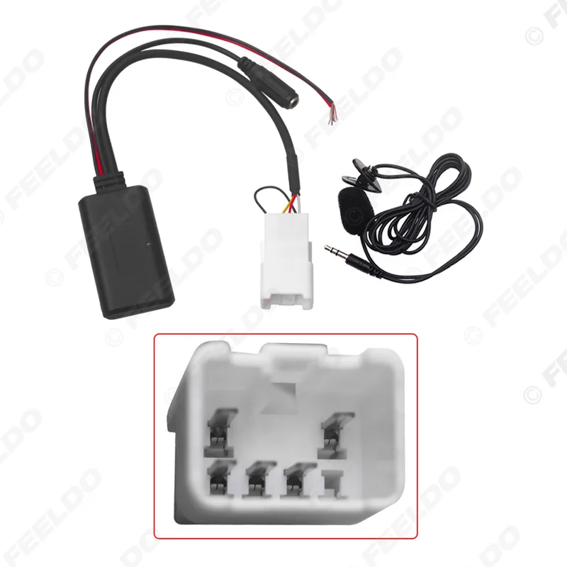 Feeldo 1pc carro 5pin sem fio  - Bluetooth Adapter Receiver avaliação e preço