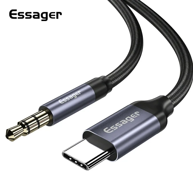 Essager Adaptador USB C para A - Earphone Splitter Jack avaliação e preço