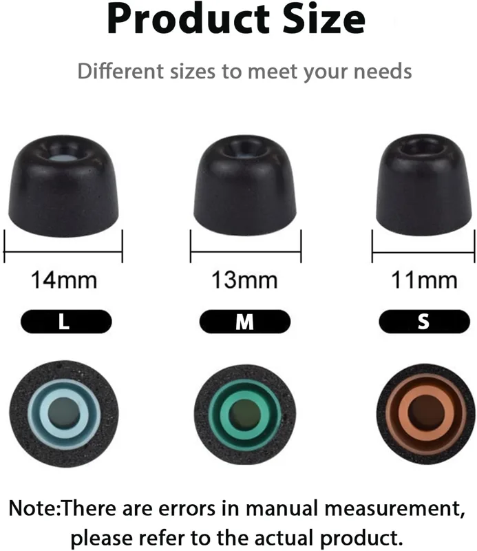 Pontas de espuma de memória pa - Earphone Foam Tip avaliação e preço