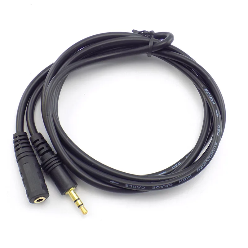 1.5/3/5/10m 3.5mm estéreo mach - Cable Extension 3.5 avaliação e preço