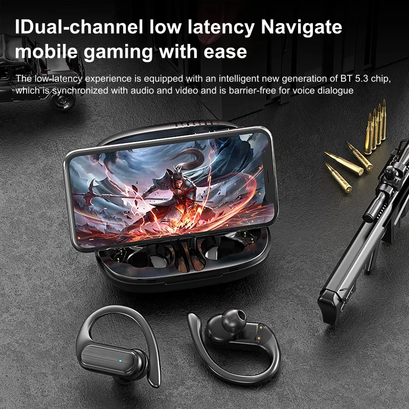 Fones de ouvido sem fio BOSECX - Earbuds Charging Case avaliação e preço