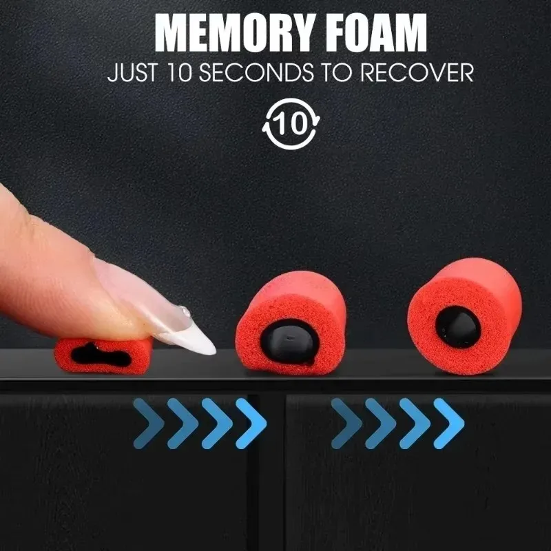 6/1 pares de espuma de memória - Earphone Foam Tip avaliação e preço