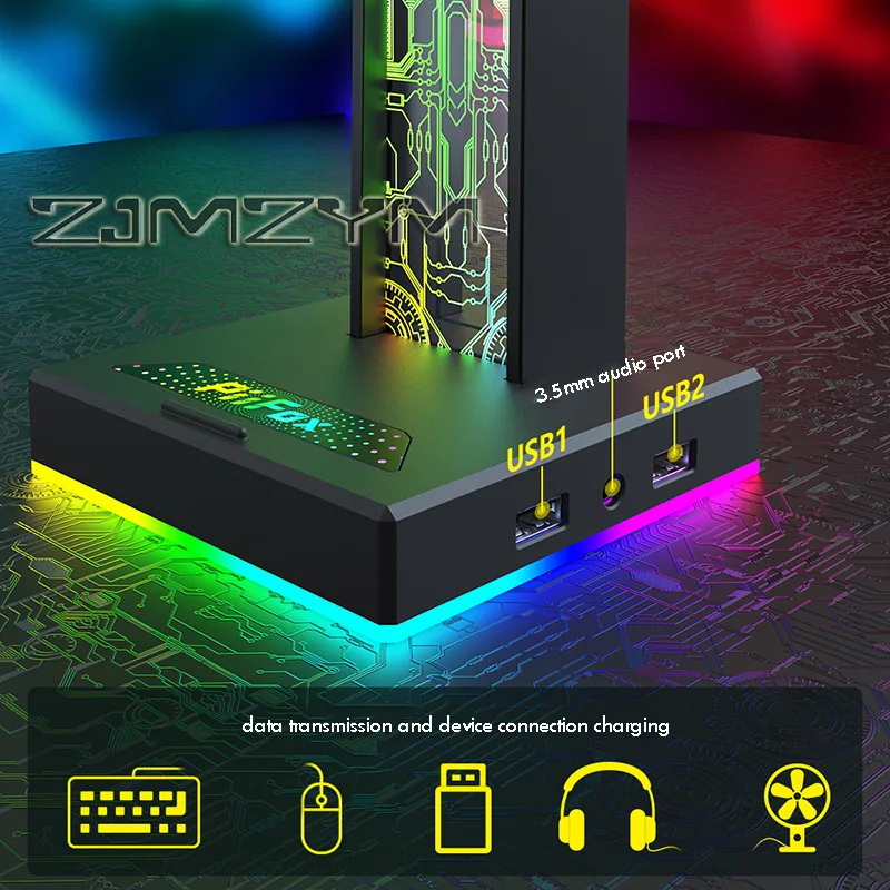 Suporte para fone de ouvido pa - Gaming Headset Rgb avaliação e preço