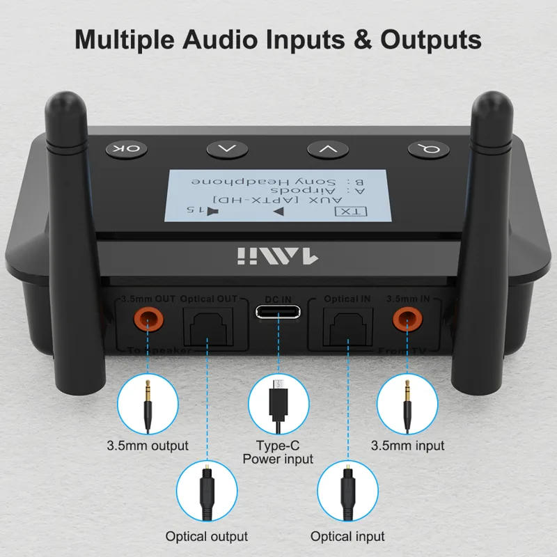 Adaptador Bluetooth 1Mii B03+  - Bluetooth Adapter Receiver avaliação e preço