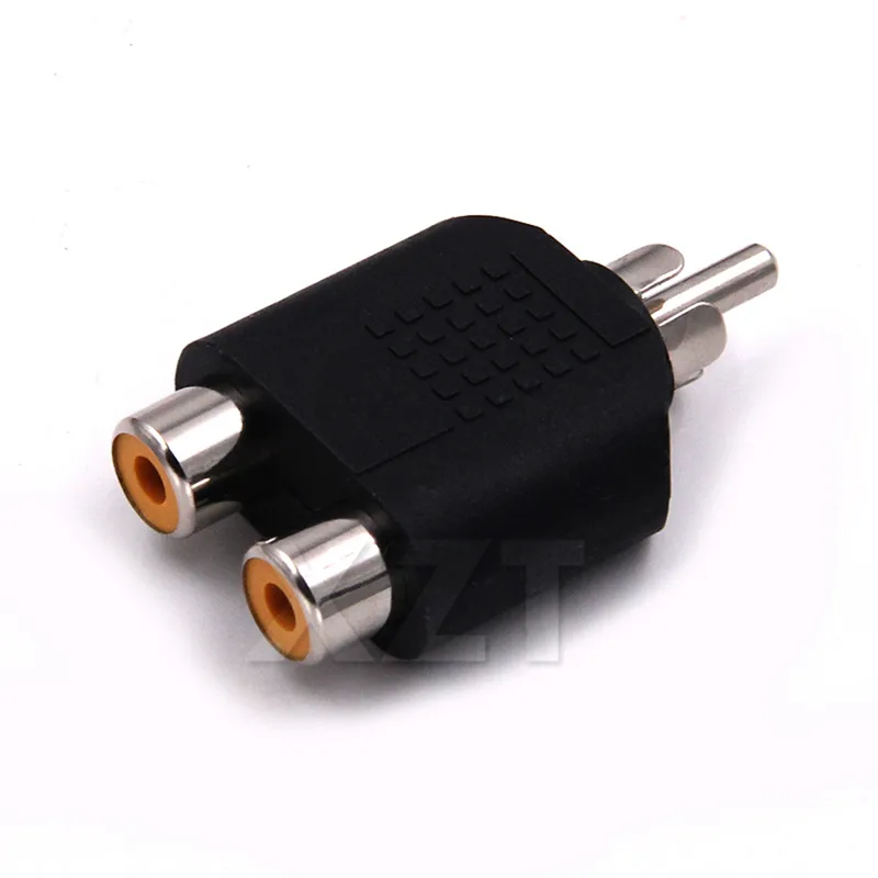 3.5mm estéreo macho para 2 rca - Earphone Splitter Jack avaliação e preço