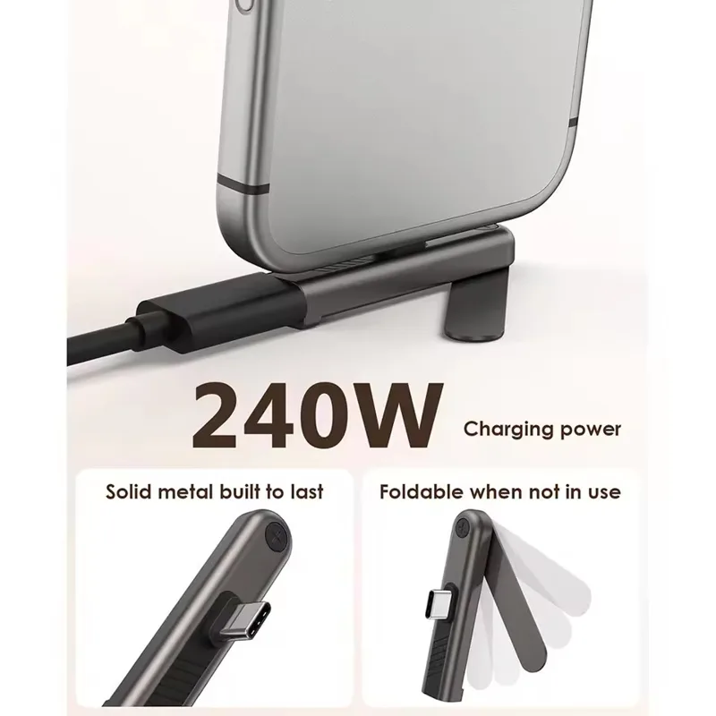 Adaptador dobrável portátil US - Headphone Stand Desk avaliação e preço