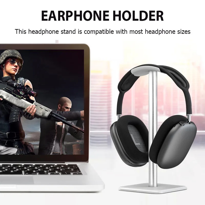 Liga de alumínio representam h - Headphone Stand Desk avaliação e preço