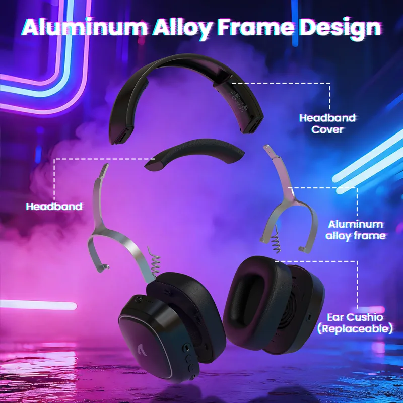 Fone de Ouvido Gamer Sem Fio A - Gaming Headset Rgb avaliação e preço