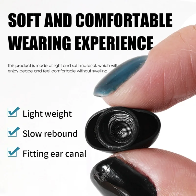 Tampão de ouvido de silicone c - Silicone Ear Tip Replacement avaliação e preço