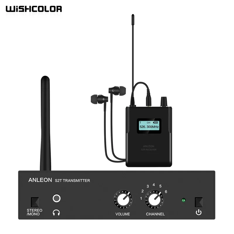 Wishcolor ANLEON S2 526-535MHz - In Ear Monitor Iem avaliação e preço