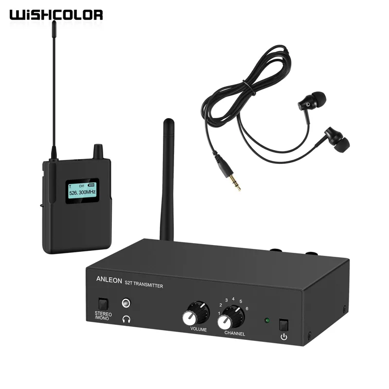 Wishcolor ANLEON S2 526-535MHz - In Ear Monitor Iem avaliação e preço