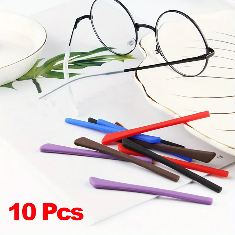 10 pçs templos de substituição - Silicone Ear Tip Replacement avaliação e preço