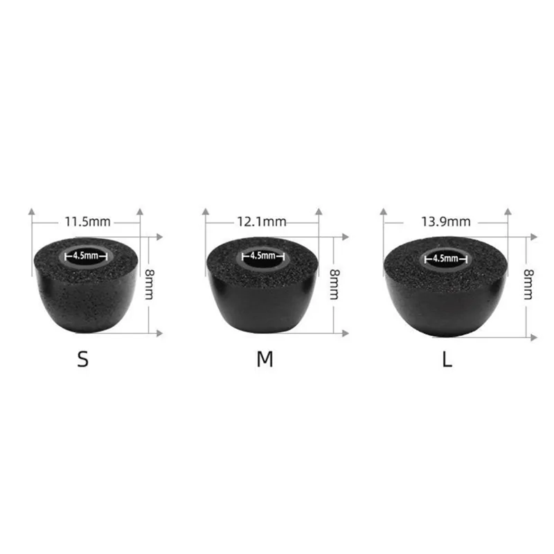 Espuma de memória capa eartips - Earphone Foam Tip avaliação e preço