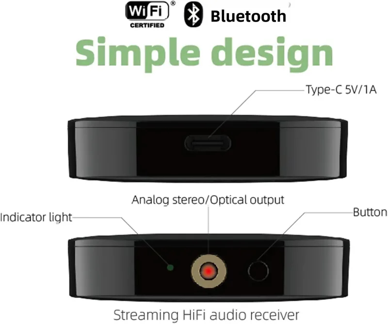 Receptor de áudio de alta reso - Bluetooth Adapter Receiver avaliação e preço